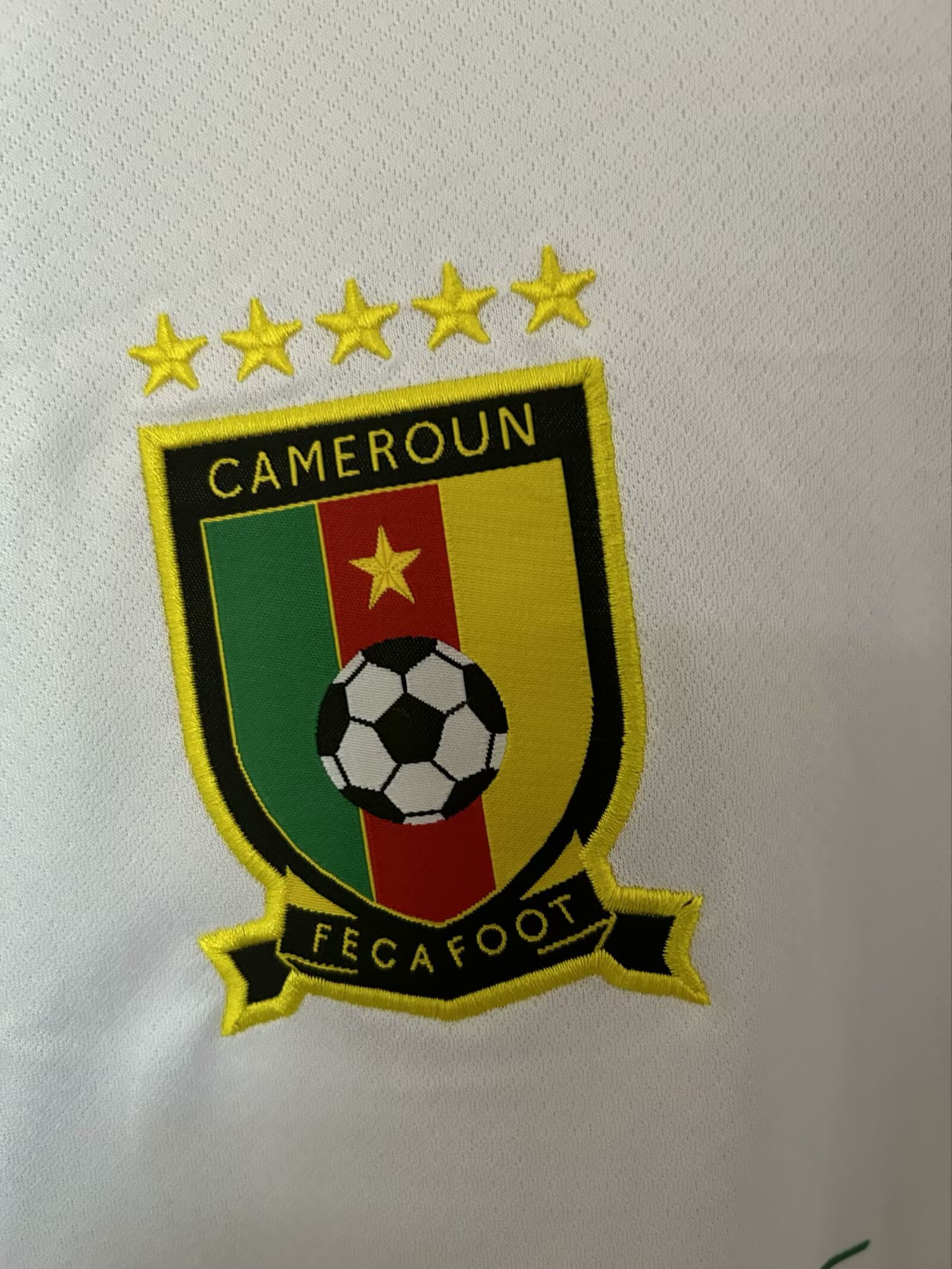 2025-26 Cameroon White - Jersey - Fan Edition