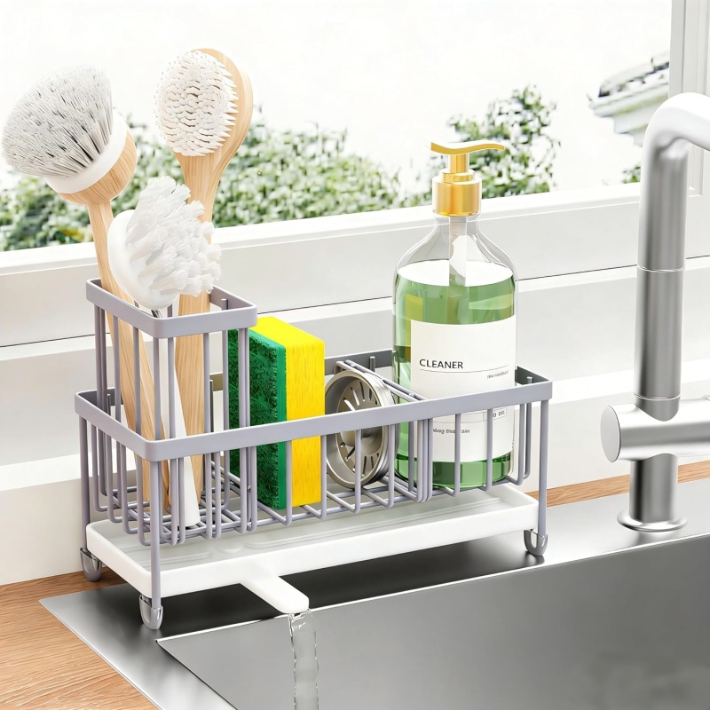 SINKLY Sponge Holder for Kitchen Sink
