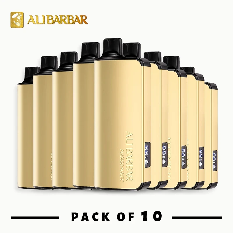 ALIBARBAR INGOT 9000 Puffs - 10PCS