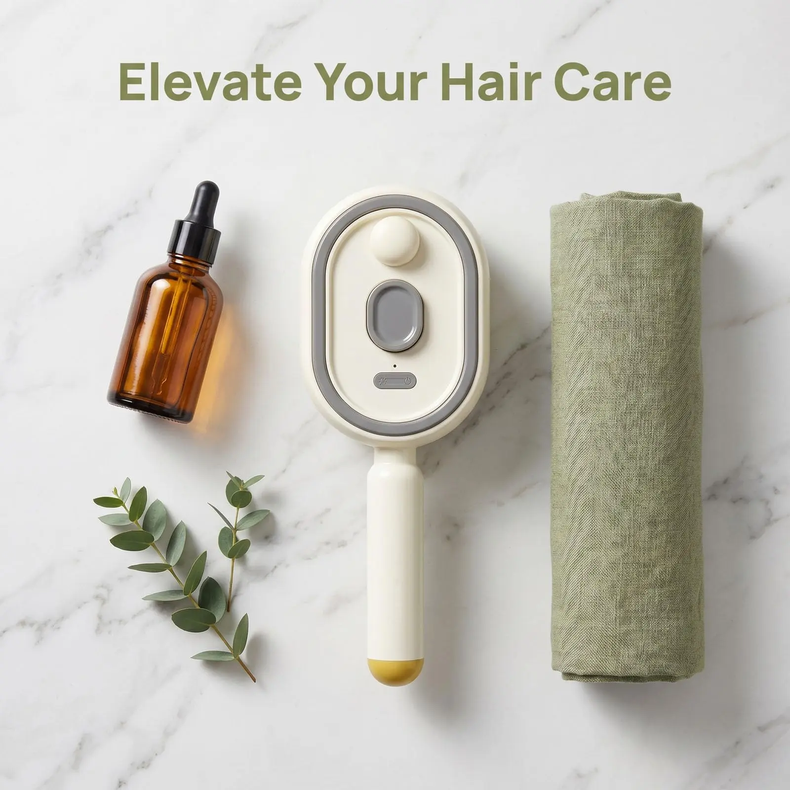 Rechargeable Steam Hair Straightener, Detangling Steams Brush