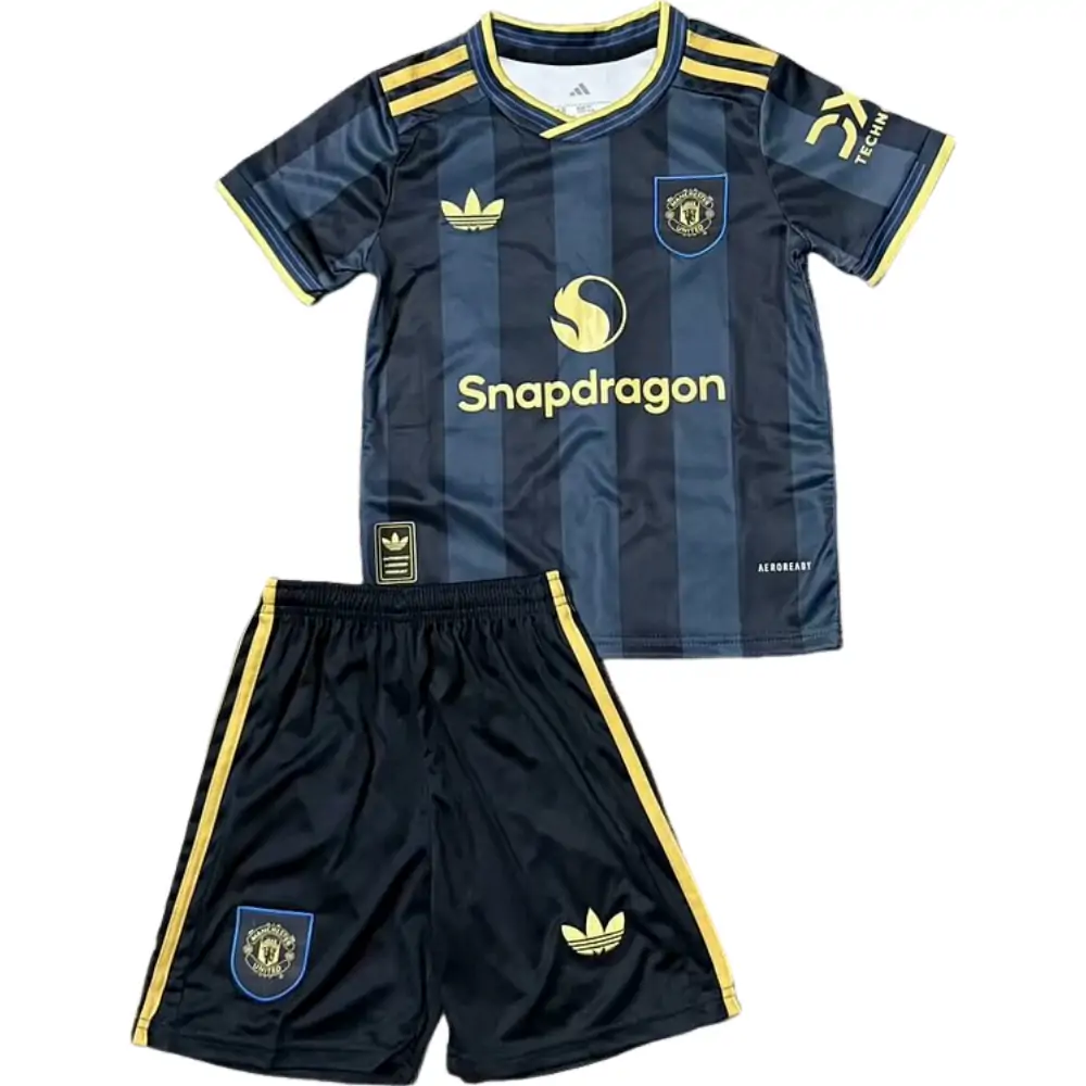 2025-26 season Manchester United's second away jersey - Adult Set Fans Edition