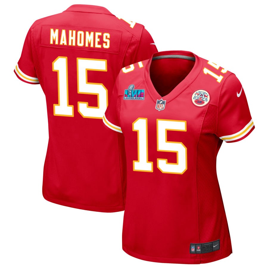 Patrick Mahomes Kansas City Chiefs Nike Women's Super Bowl LVII Game Jersey - Red