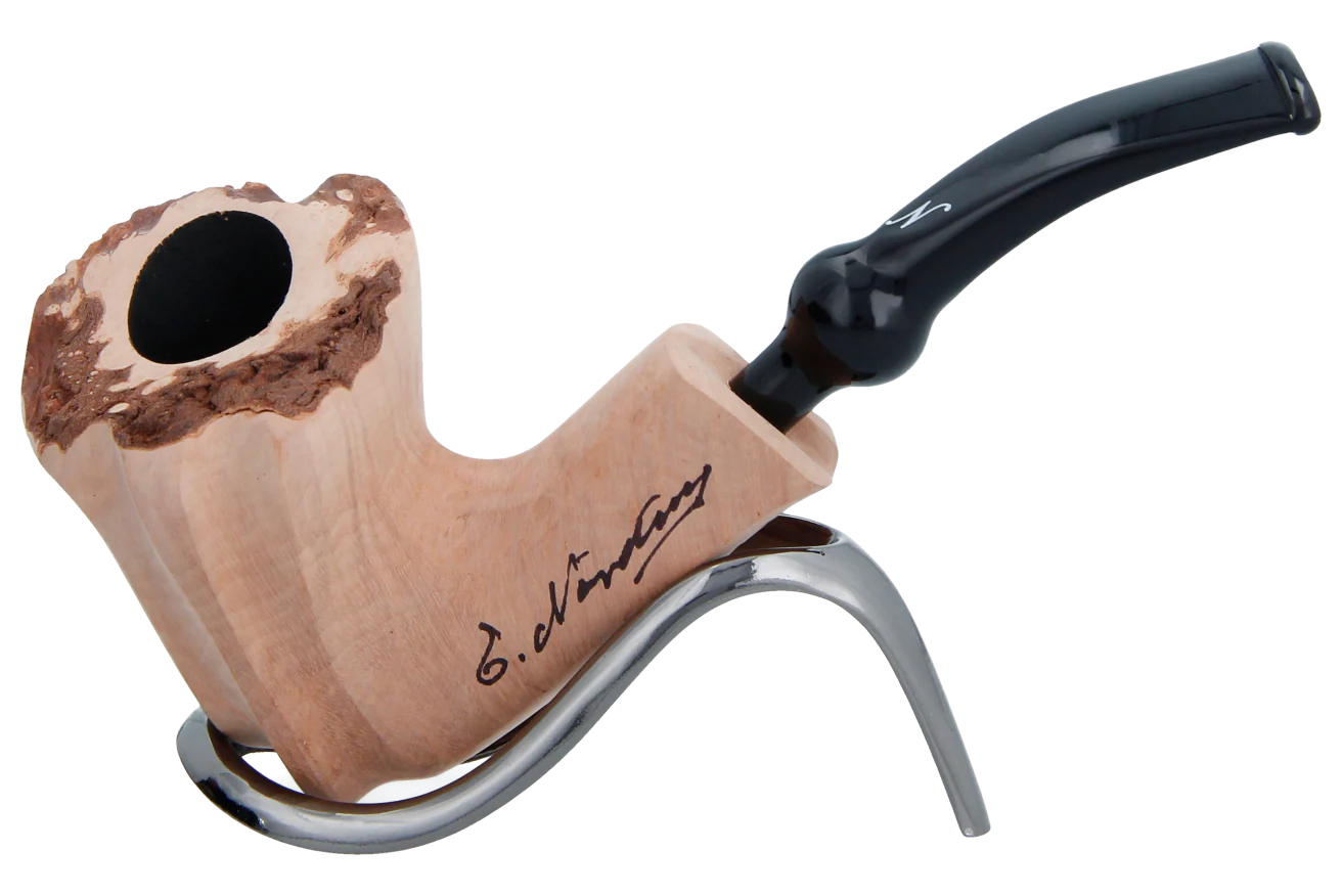 Erik Nording Signature Smooth Briar Pipe - No.10