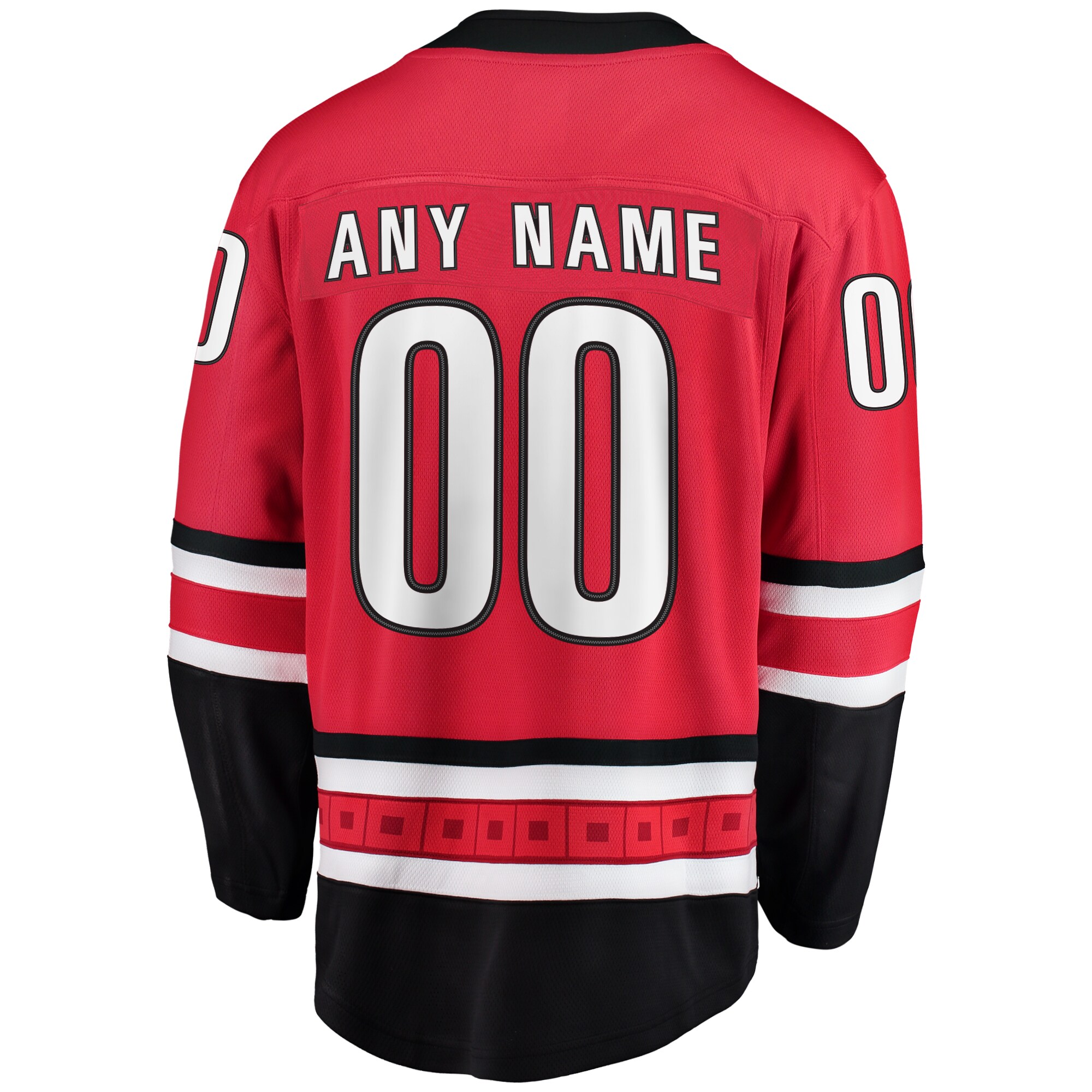 Carolina Hurricanes Fanatics Alternate Breakaway Custom Jersey – Red