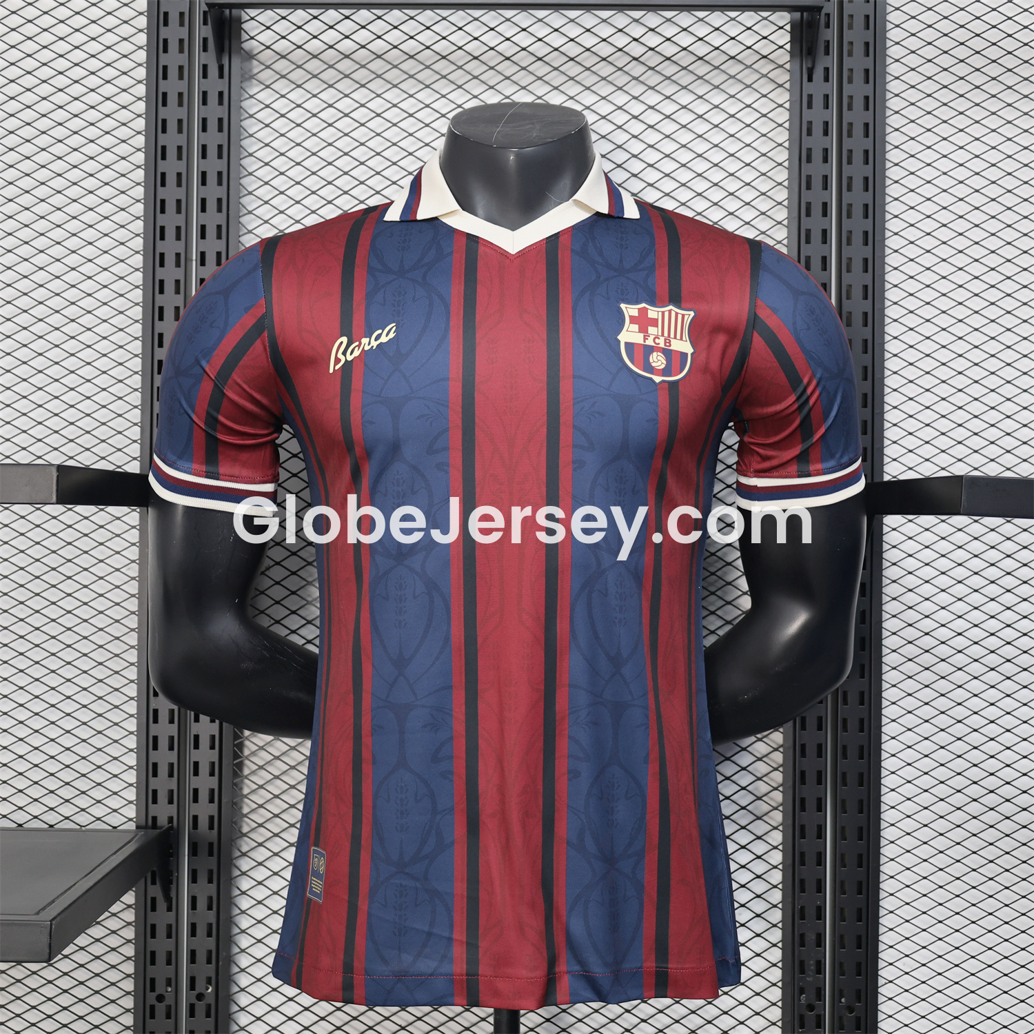 Barcelona 25-26 125th Anniversary Retro Style Jersey - Player Version