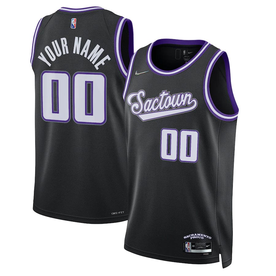 Custom Sacramento Kings 2021-22 City Edition Jersey