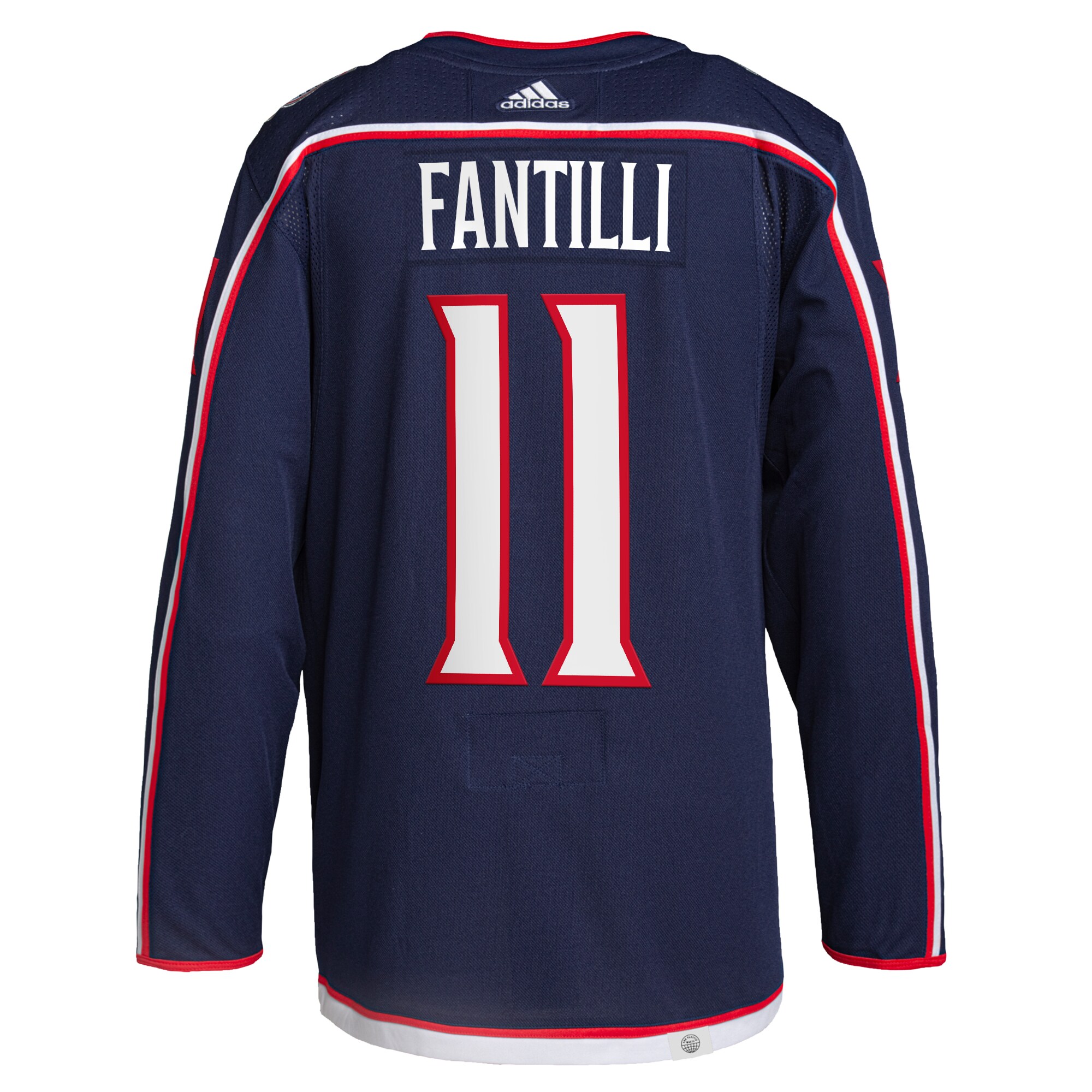 Adam Fantilli Columbus Blue Jackets  Home Primegreen  Pro   Jersey – Navy