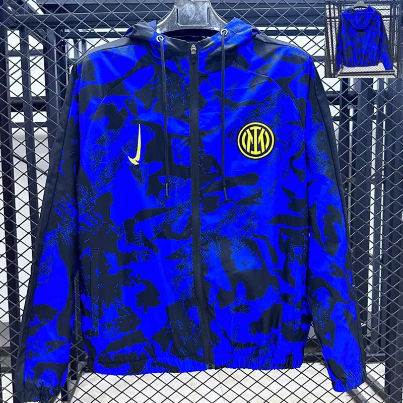 2025/26 Inter Milan Waterproof Windbreaker