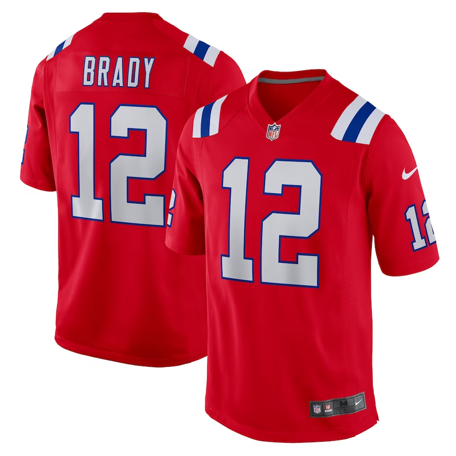 New England Patriots 12# Tom Brady Nike Vapor F.U.S.E. Limited Jersey
