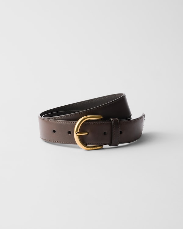 Leather belt