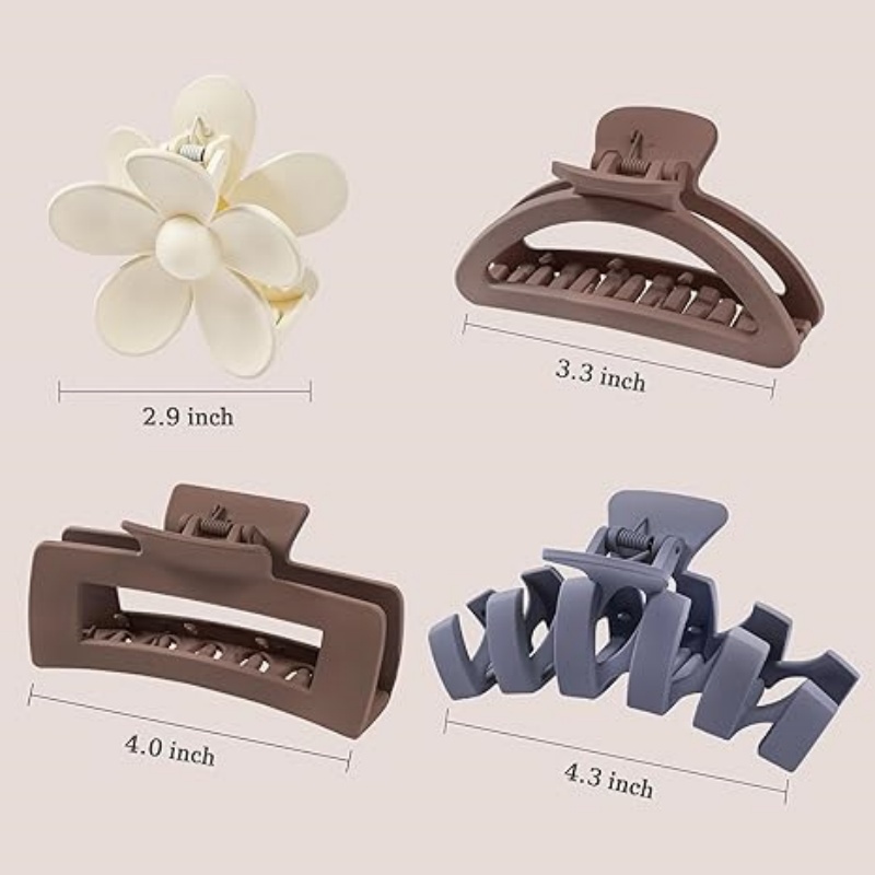 SWEETCLAWZ 8PCS Hair Clips for Women