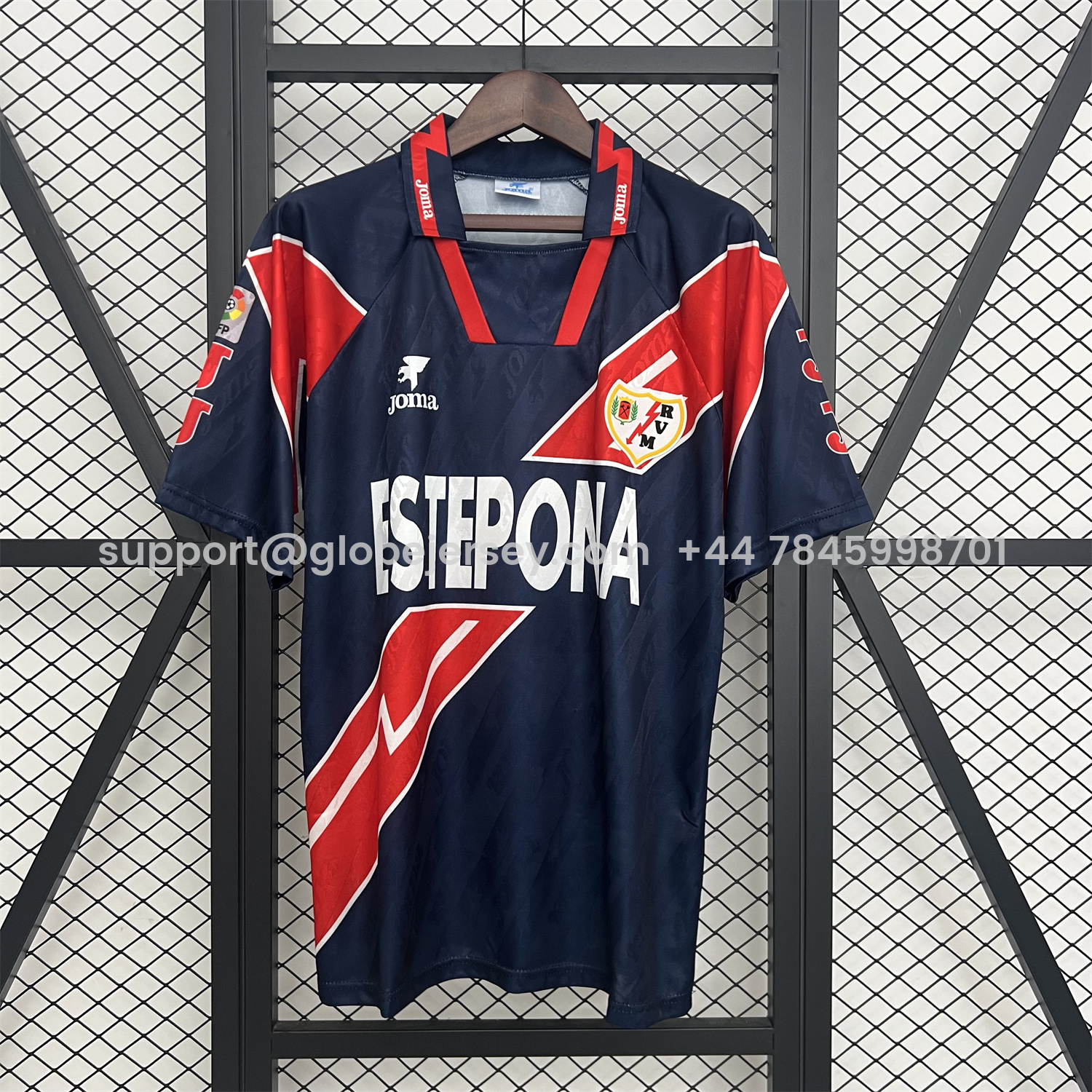 Retro Rayo Vallecano 1997-98 Away Jersey
