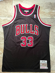 Chicago Bulls Pippen 33 Black MN