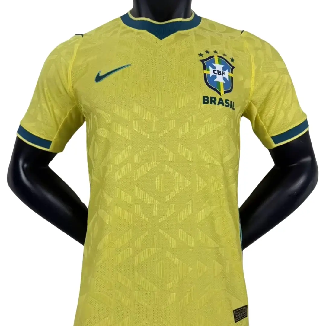 Brazil Player Version Home Soccer Jersey 2026 World Cup