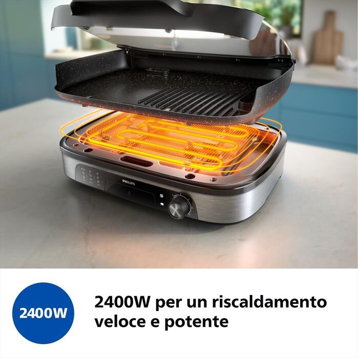 PHILIPS - SERIE 5000 HD6212/90-Alluminio