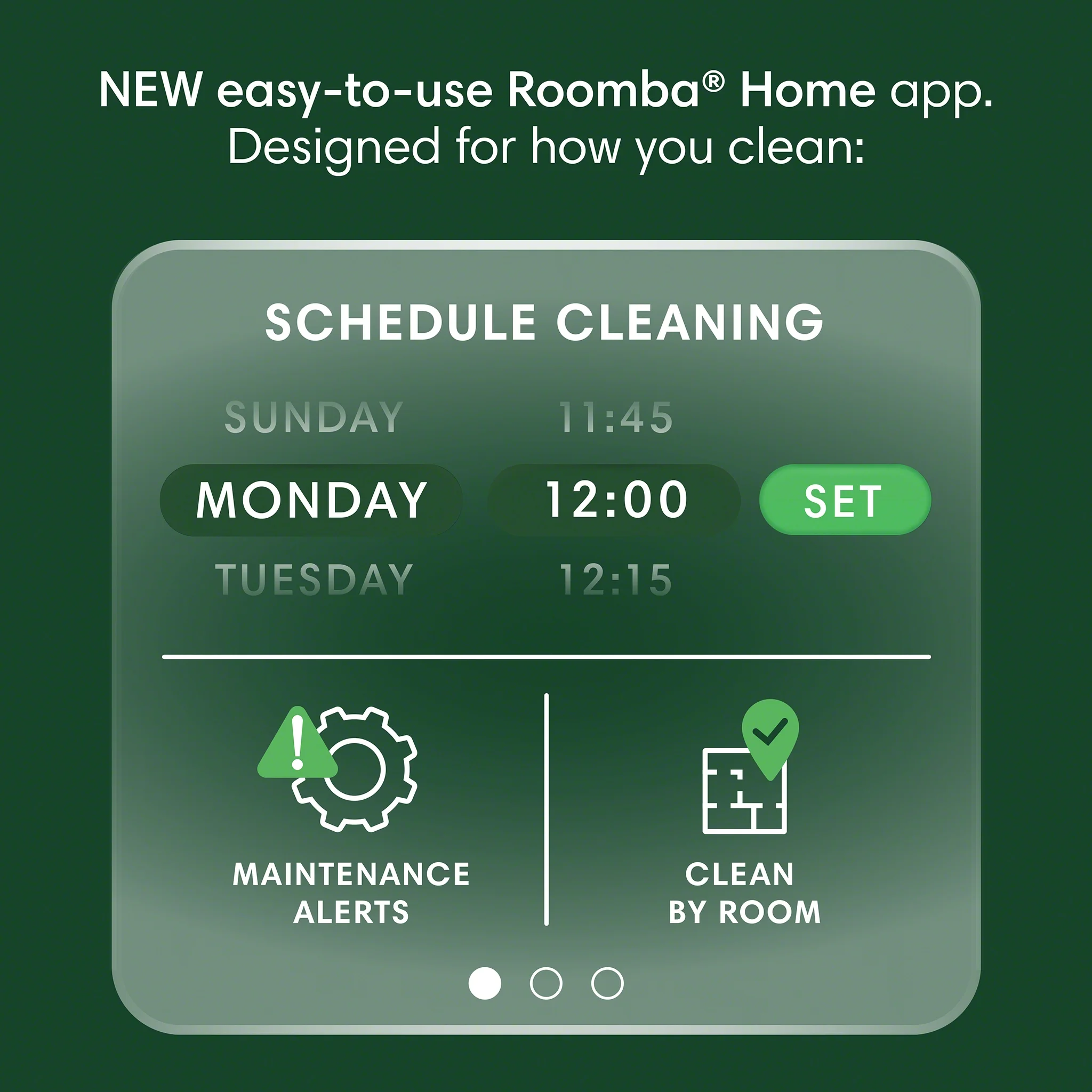 iRobot Roomba 105 Vac Robot Vacuum and Self-Charging Dock with Intense Power Lifting Suction, LiDAR�?Navigation, Multi-Surface Cleaning,