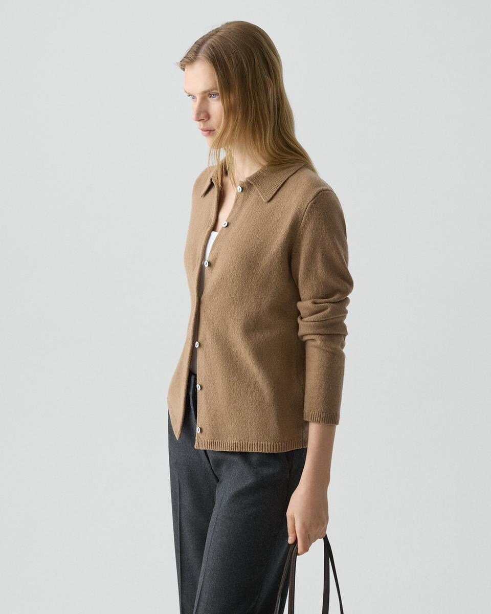 Relaxed Shirt in Recycled Cashmere