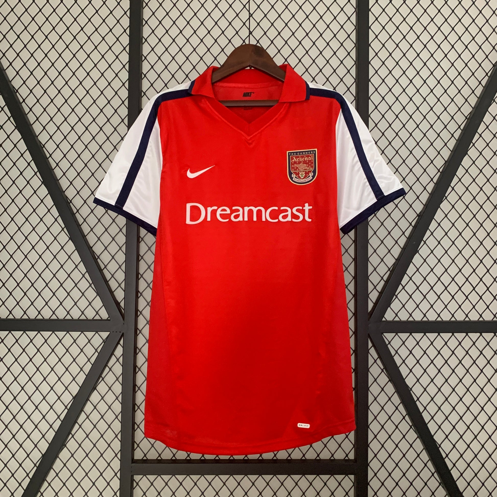 2001/2002 Retro Arsenal Home Football Shirt 1:1 Thai Quality