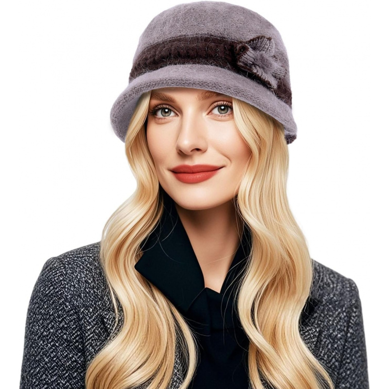 Fashion Women Flower Cloche Caps
