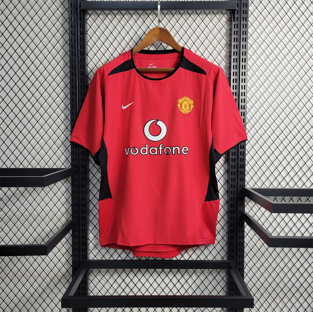 Retro Manchester United 02-04 Home Jersey