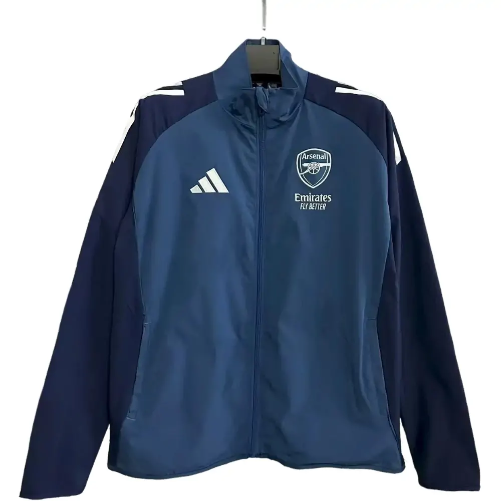 2025/26 Arsenal Navy Blue Waterproof Training Jacket