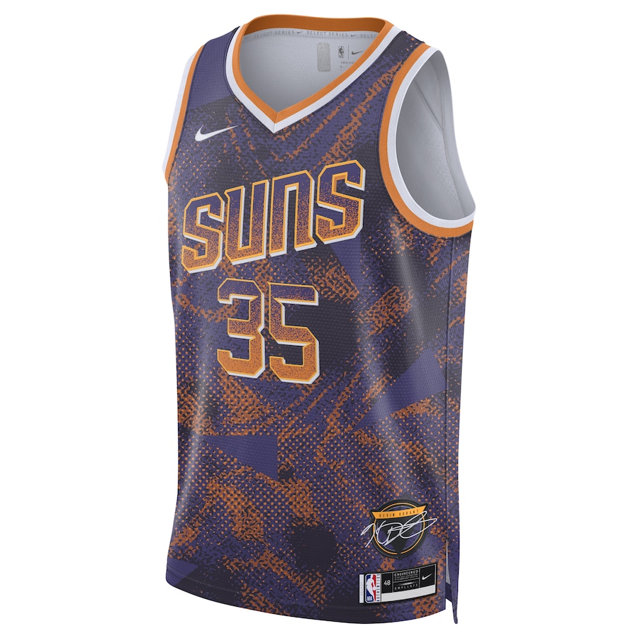 Unisex Phoenix Suns Kevin Durant Purple 2025 Select Series Swingman Jersey