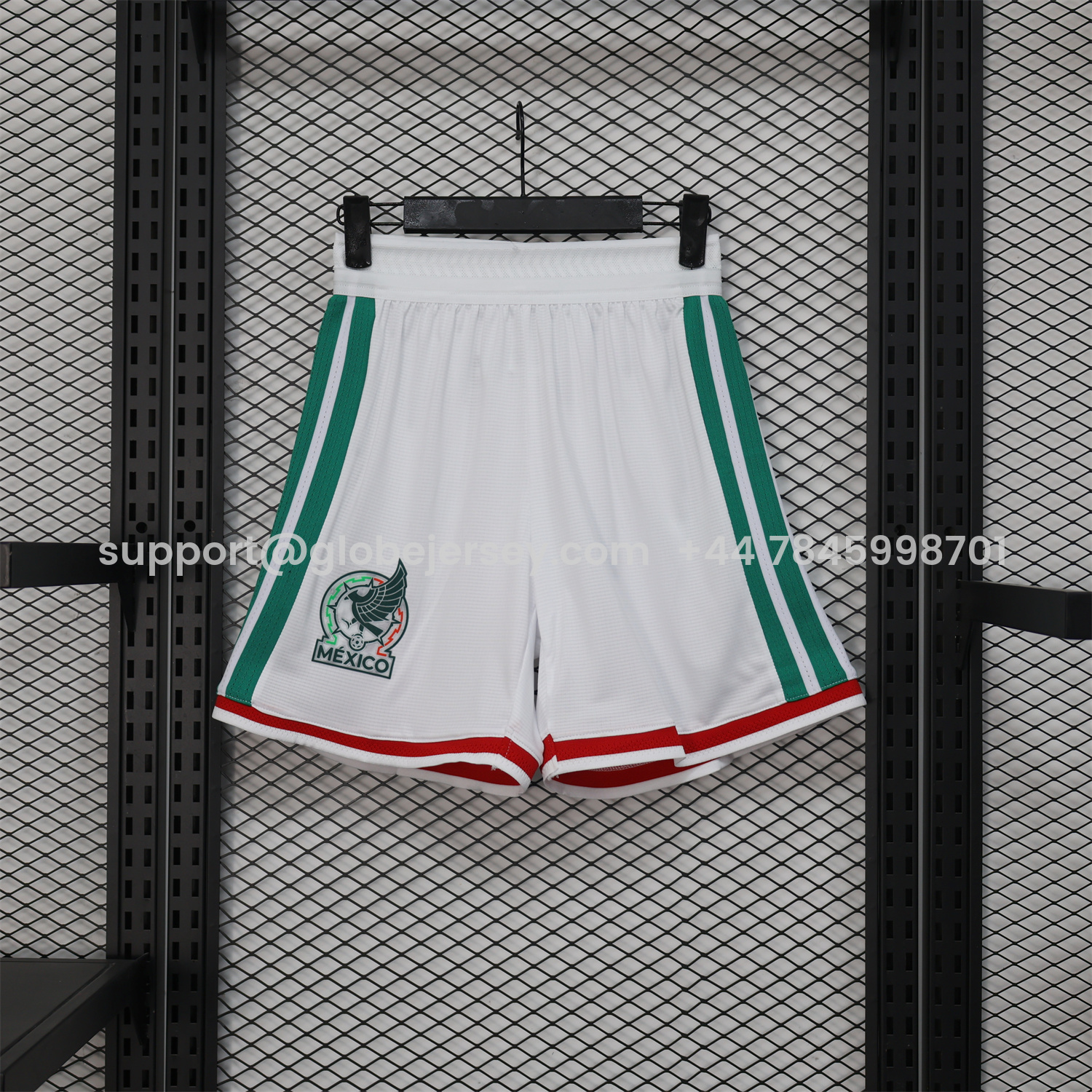 Mexico 2026 White Shorts - Player Version