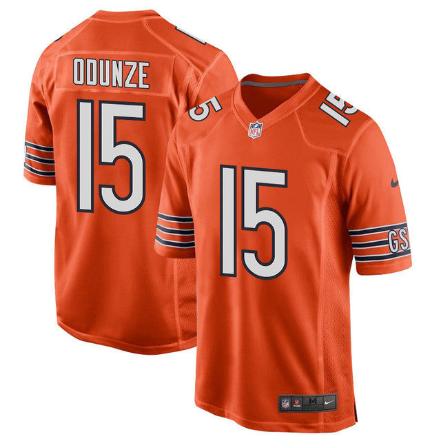 Men's Chicago Bears Rome Odunze Nike 2024 NFL Draft First Round Pick Player Game Jersey