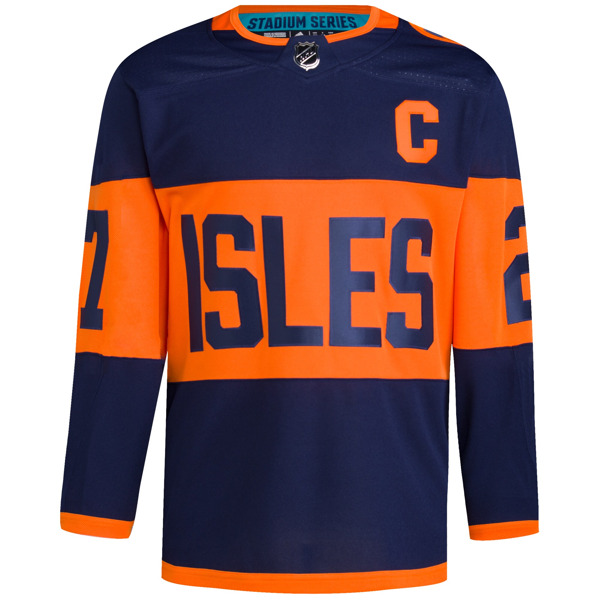 Anders Lee New York Islanders  2024 NHL Stadium Series Primegreen    JerseyÂ â€“ Navy