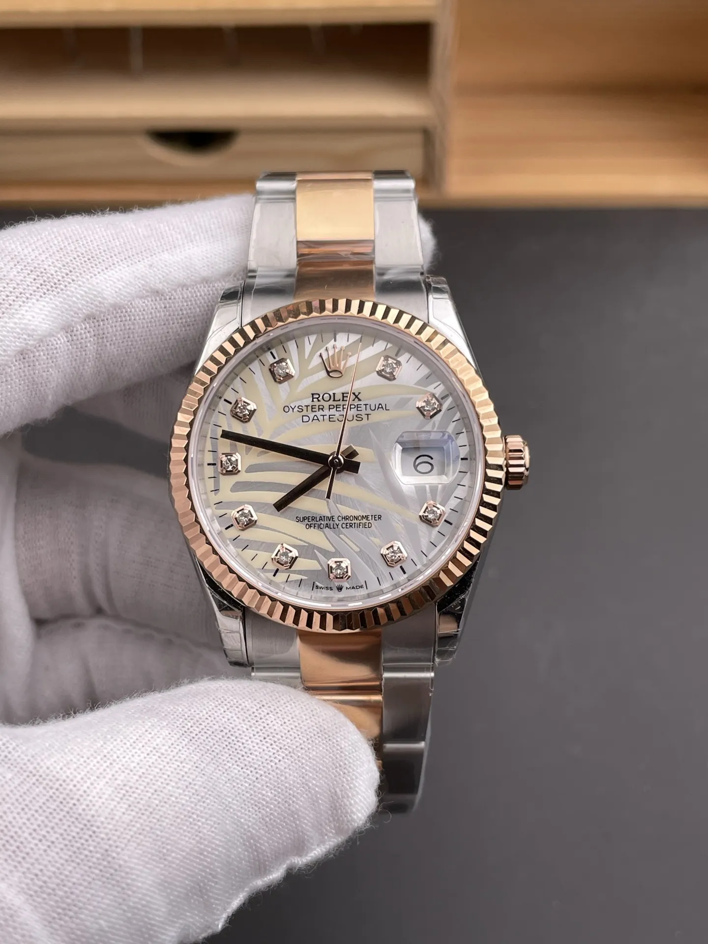 Rolex Datejust Rose Gold 36mm