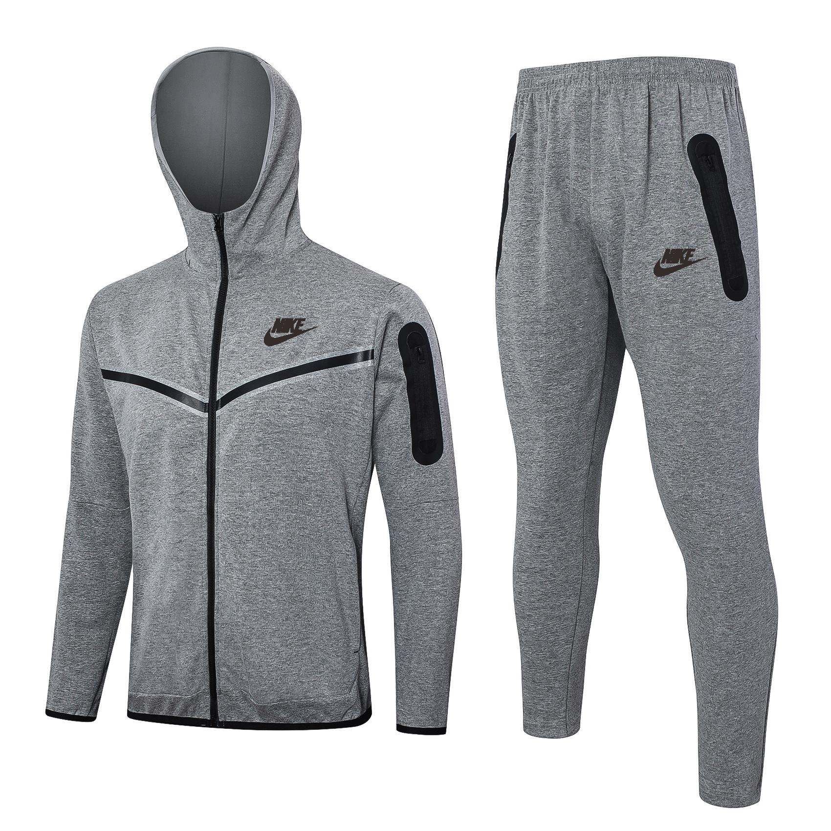 2024-25Nike Winter Hooded Long-Sleeve Padded Jersey - Adult Set