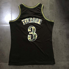 Allen Iverson Philadelphia 76ers 3 Black MN