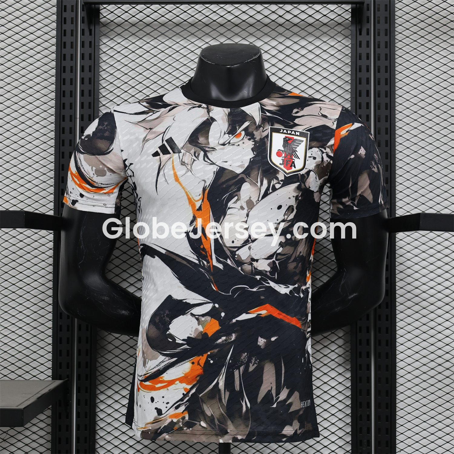 Japan 25-26 Black & White Son Goku Special Edition Jersey - Player Version