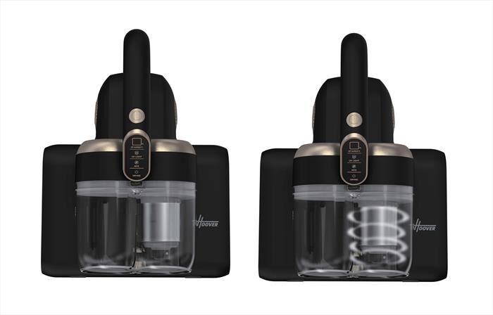 HOOVER - Aspirapolvere senza filo HMC520UV 011-Nero, Metallico