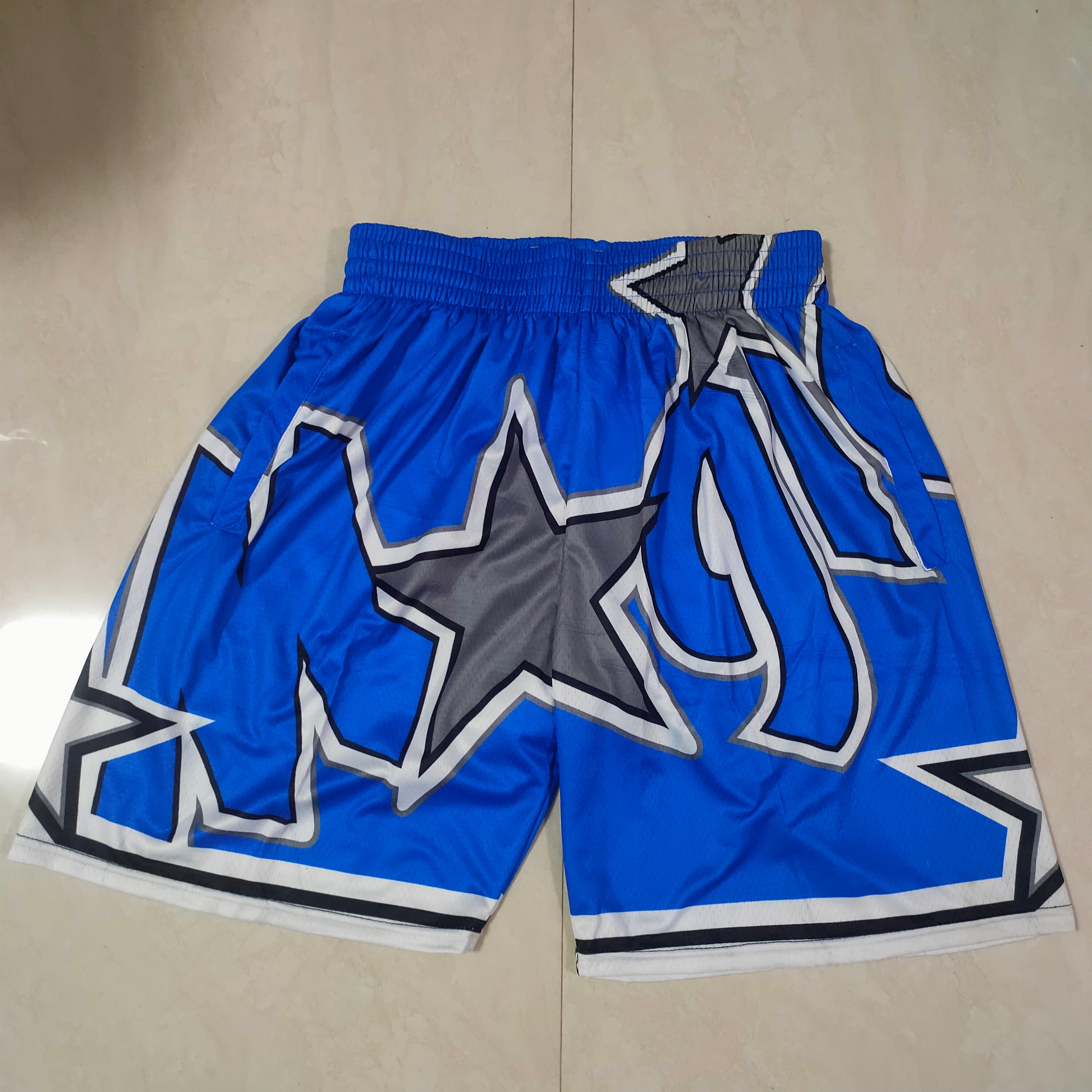 Orlando Magic blue striped mitchell&ness pocket pants