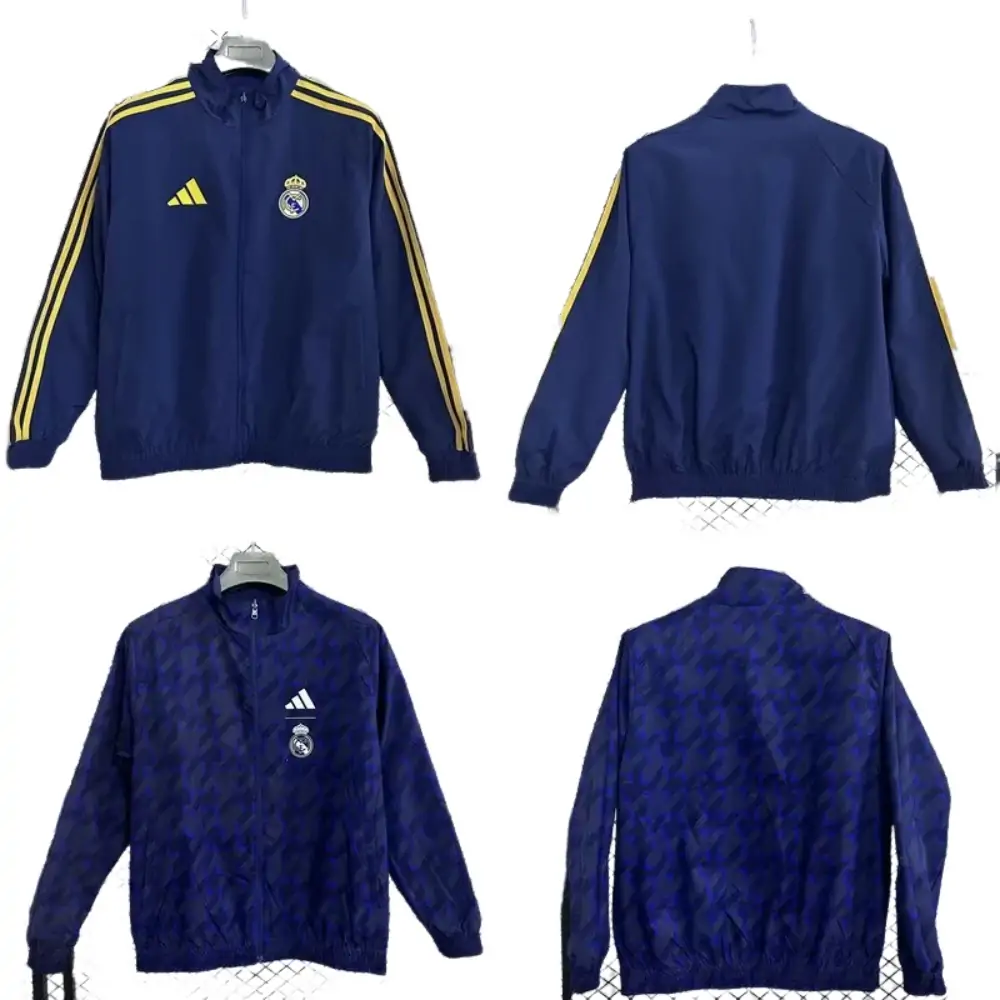 Real Madrid Reversible Away Retro Windbreaker