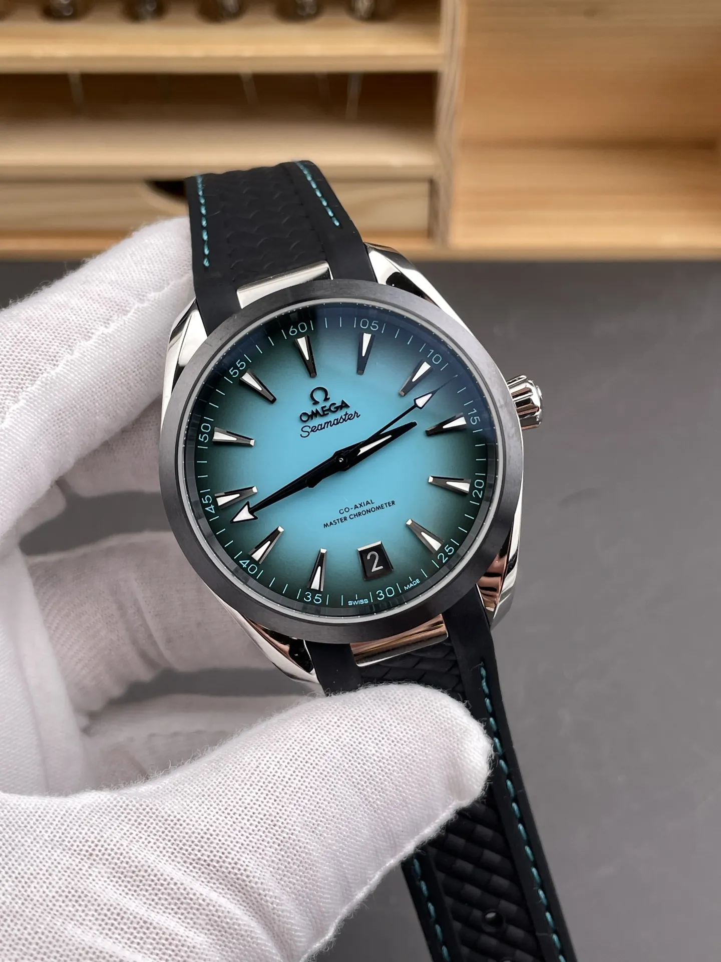 Omega Seamaster Turquoise 41mm