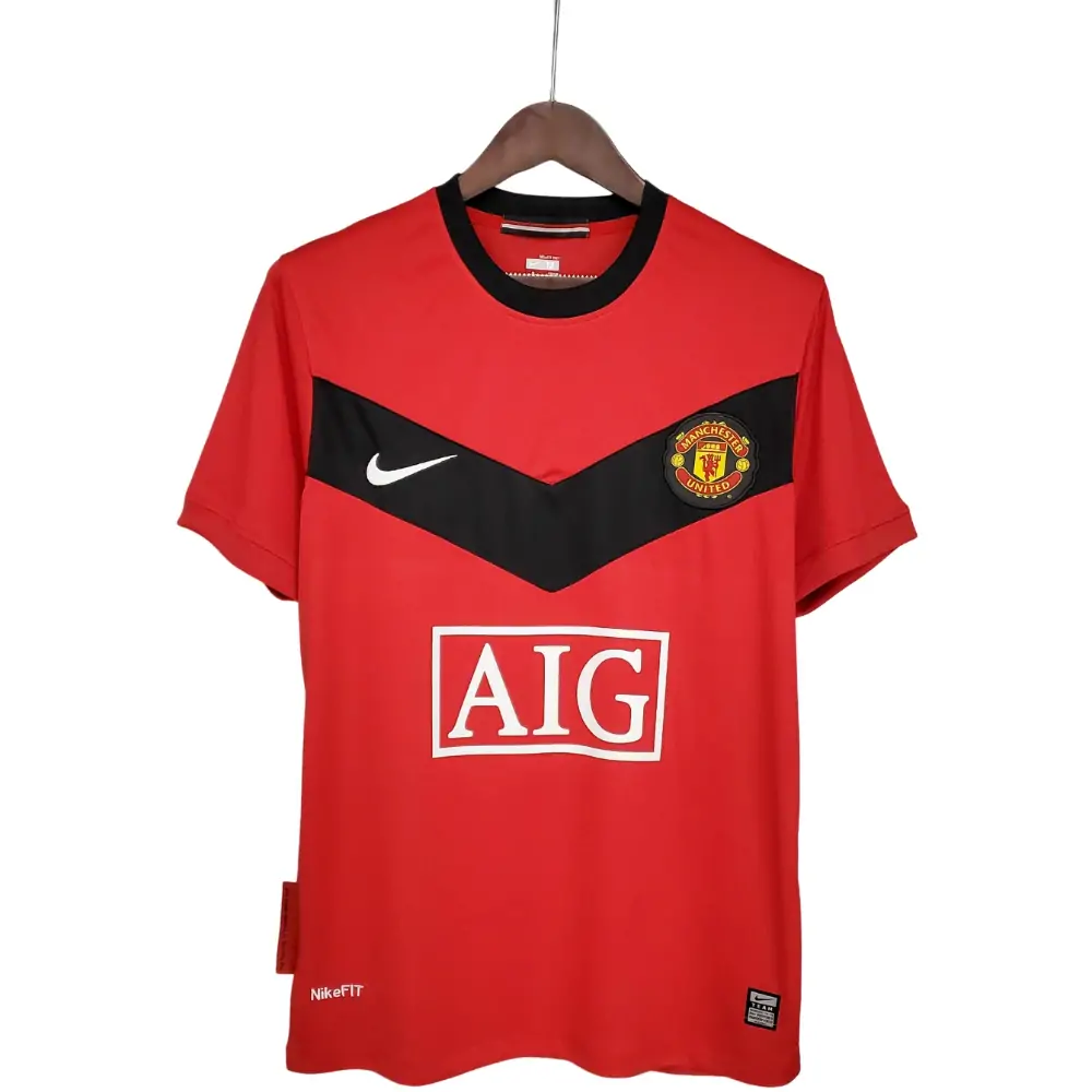2009/2010 Retro Manchester United Home Football Shirt 1:1 Thai Quality - Fans Edition