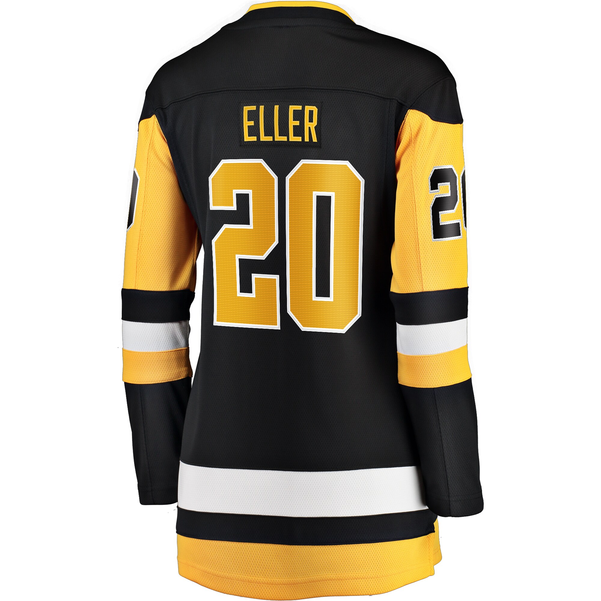 Lars Eller Pittsburgh Penguins Fanatics Women’s Home Breakaway   Jersey – Black