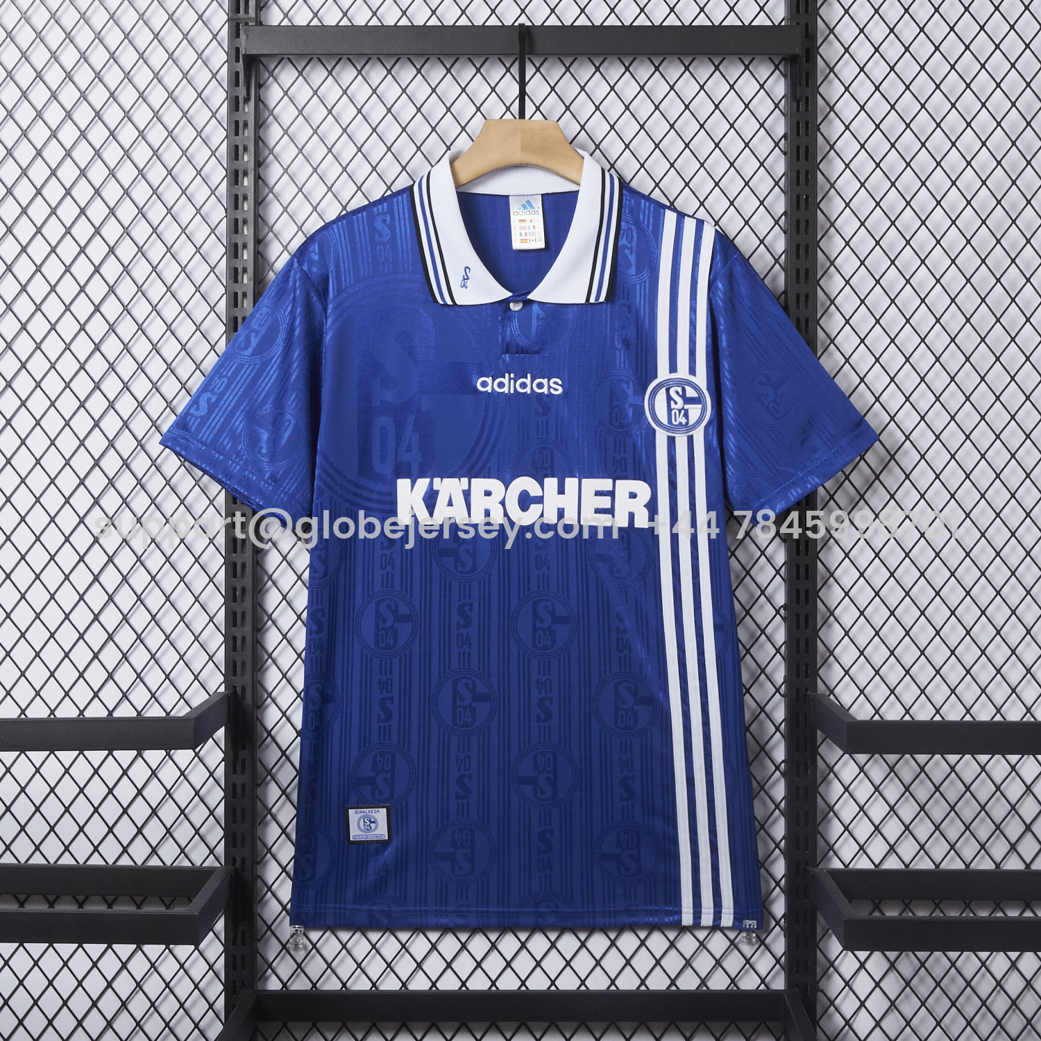 Retro Schalke 04 1996-97 Home Jersey