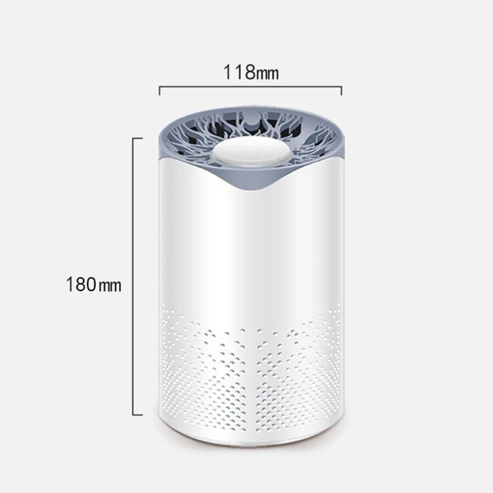 BLUELK Air Purifiers for Bedroom Home, Portable HEPA Filter Cleaner, Filters Smoke, Allergies, Pet Dander, Odor, Dust, Desktop Air Cleaner