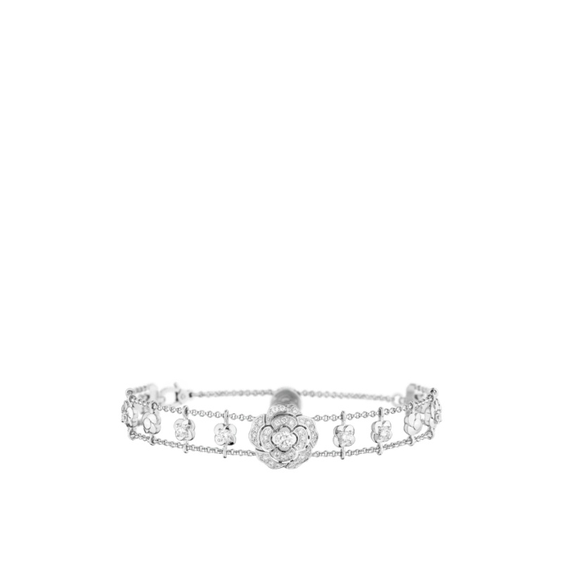 Bouton de Camelia bracelet