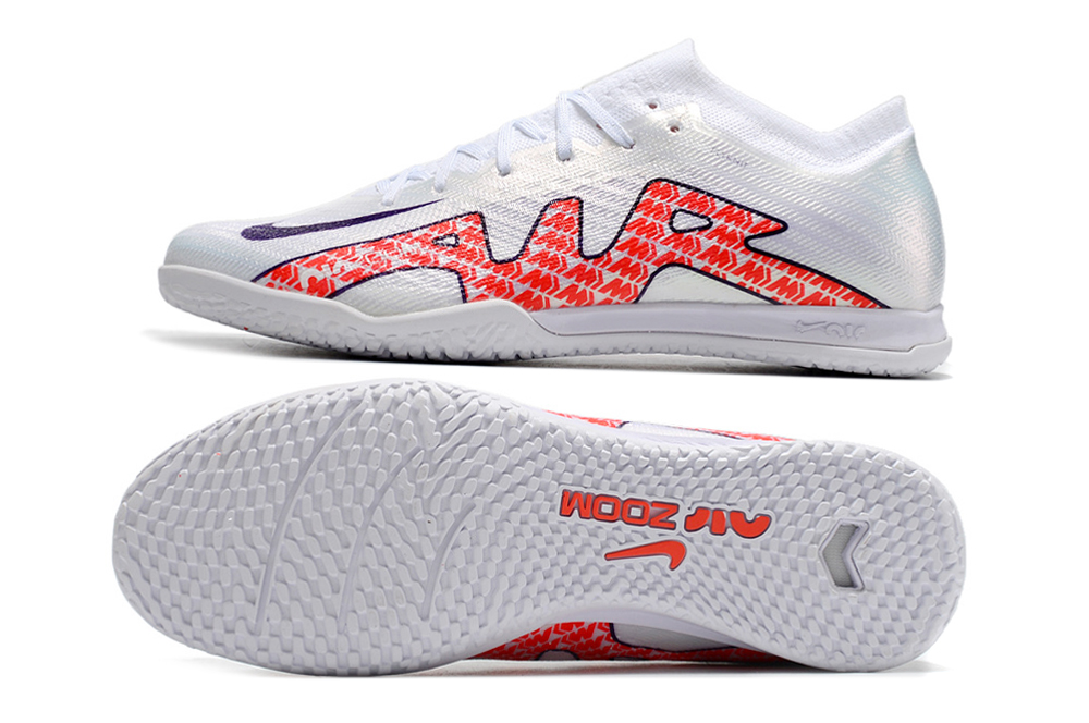 Assassin 15th generation low-top fully knitted waterproof MD air cushion grass spike football shoes