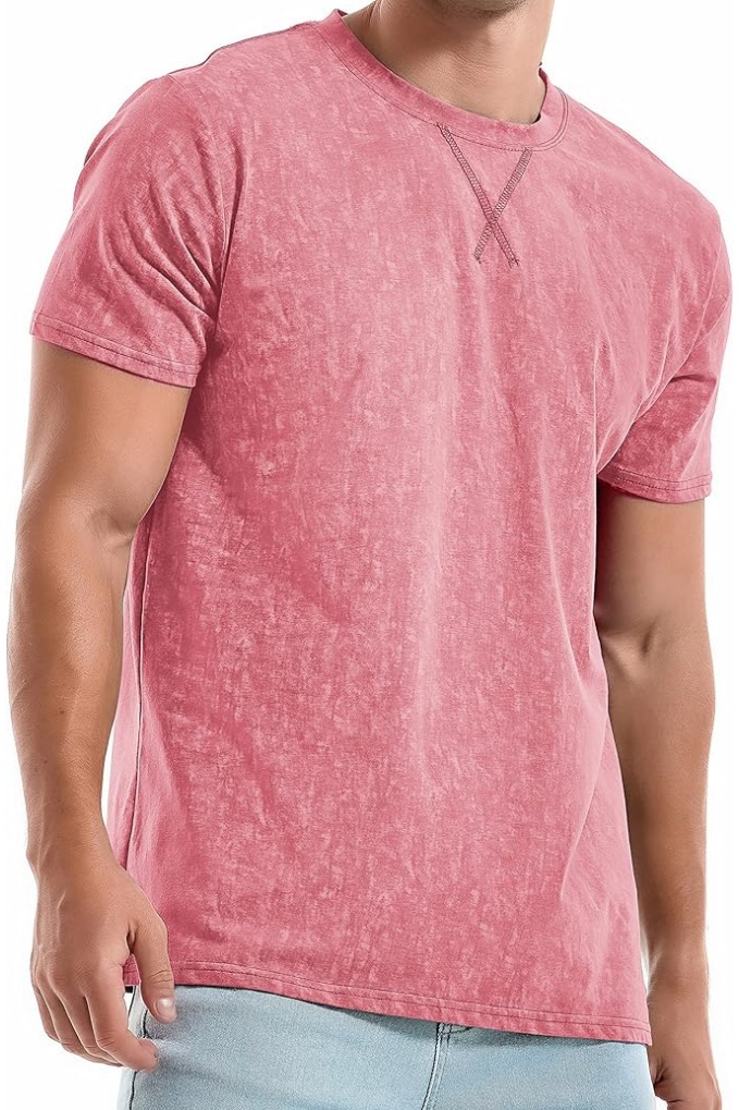 Men's T-Shirts - Premium Cotton Crew Neck Tees