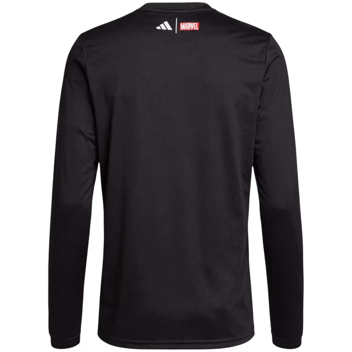 Real Madrid Marvel Warm Up Shirt 2025/26 Black Long Sleeve