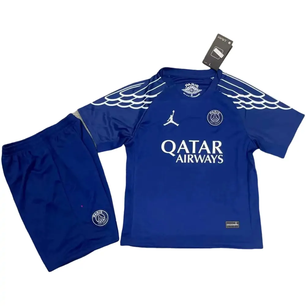 2025-26-Paris Three Away-Jersey-Children's Kit