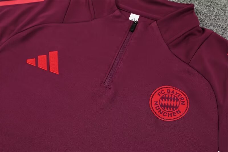 2024/25 Bayern Munich red long sleeve training jersey
