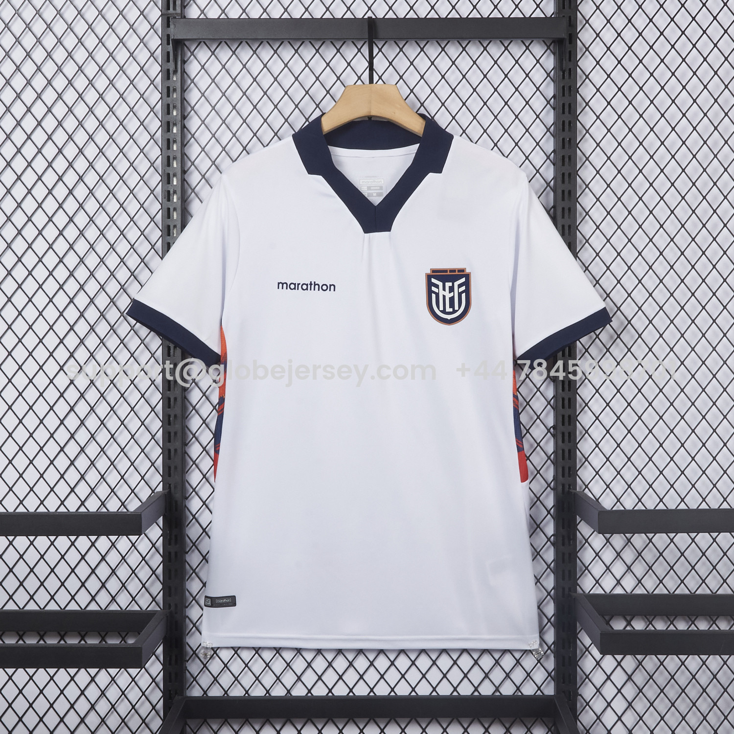 Ecuador 2026 Third White Jersey - Fans Version