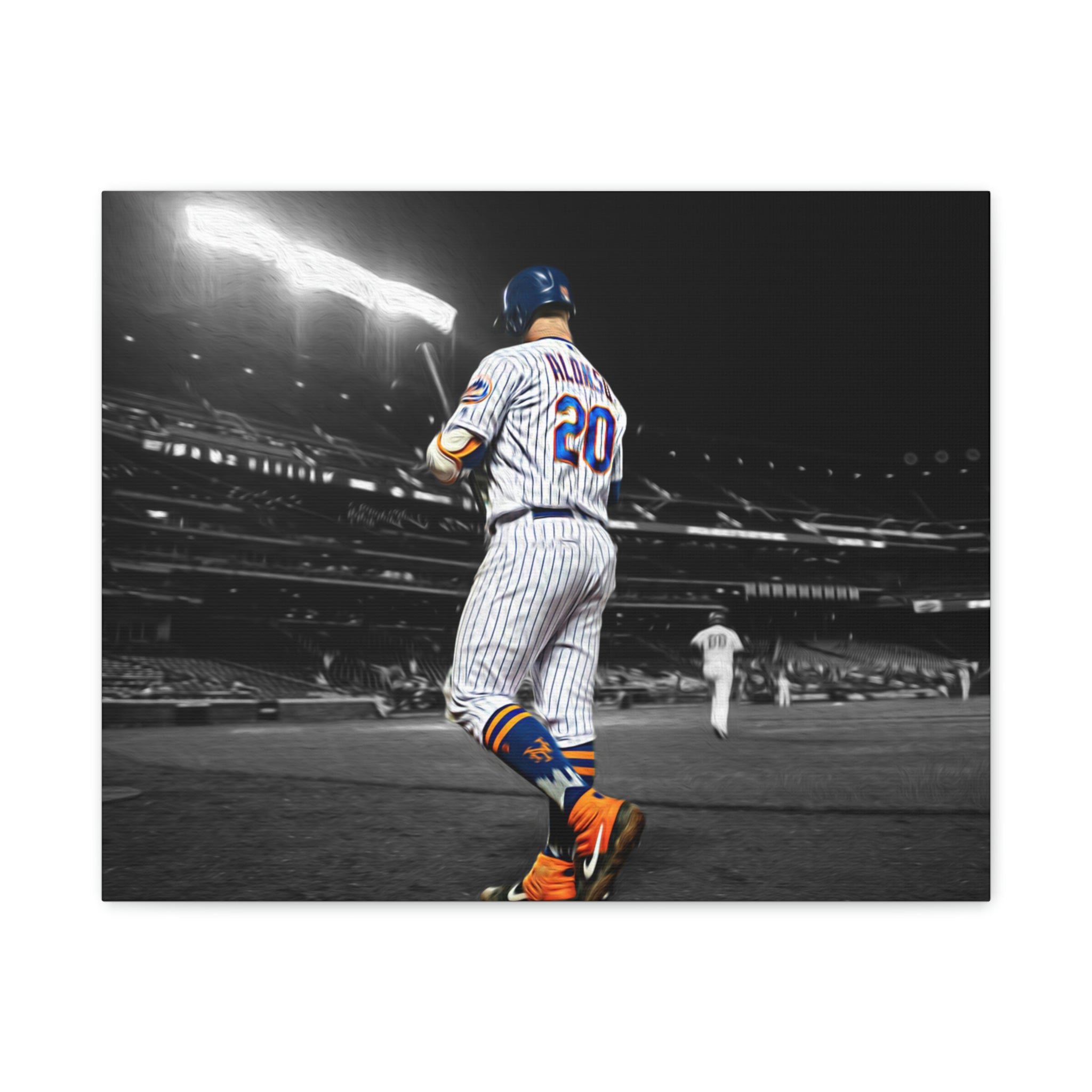 Pete Alonso New York Mets Polar Bear Premium Wall Art Canvas Wrap