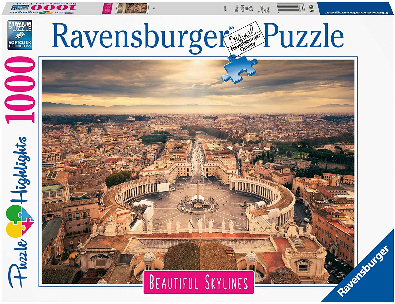 Skylines Rome – 1000 Piece Jigsaw Puzzle (Ravensburger)